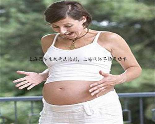 上海代怀生机构选性别，上海代怀孕的成功率