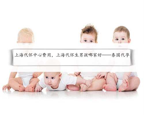 上海代怀中心费用，上海代怀生男孩哪家好——泰国代孕